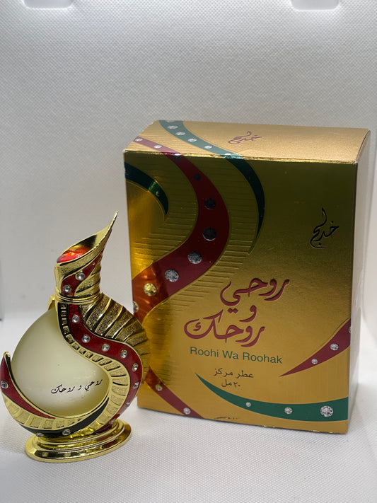 Roohi Wa Roohak Gold perfumed oil 20 ml